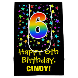 6e födelsedag: färgstarka stjärnor Mönster och reg