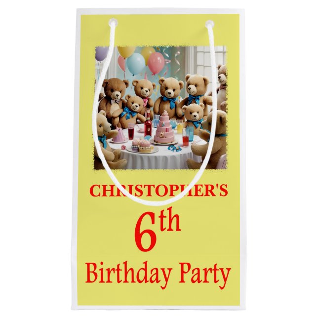 6e Födelsedagsfest Nalle Party (Framsidan)