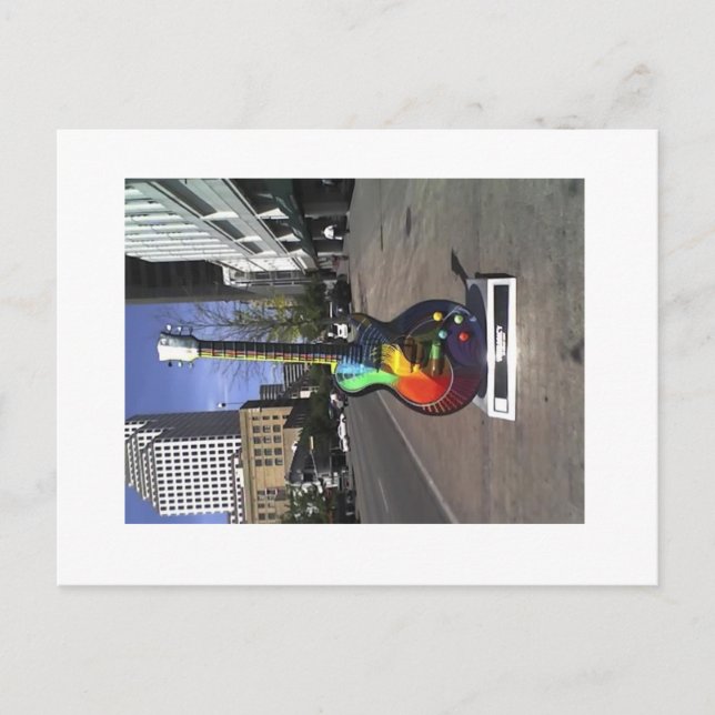 6e gata guitar, Austin-serien Vykort (Framsida)