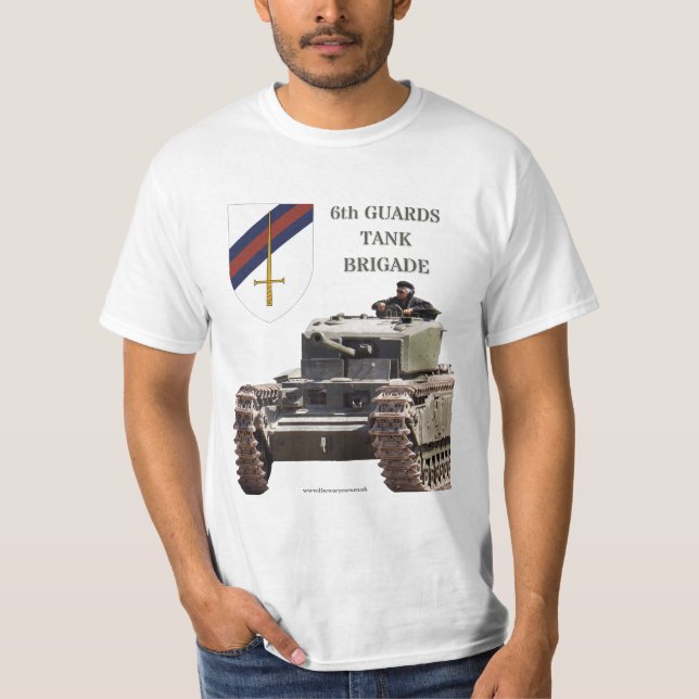 6e Guards Tank Brigade T-Shirt (Framsida)