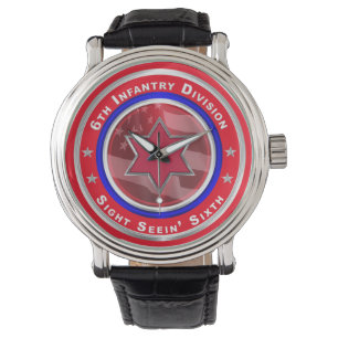 6e Infantry Division Keepsaké Armbandsur