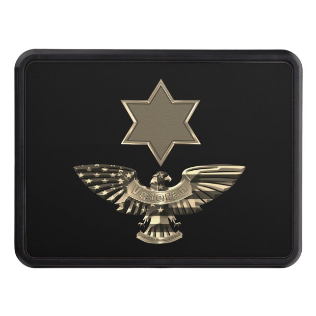 6e Infantry Division Red Star Eagle Dragkroksskydd (Framsidan)