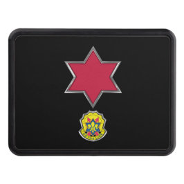 6e Infantry Division Red Star Patch Hitch Cover Dragkroksskydd