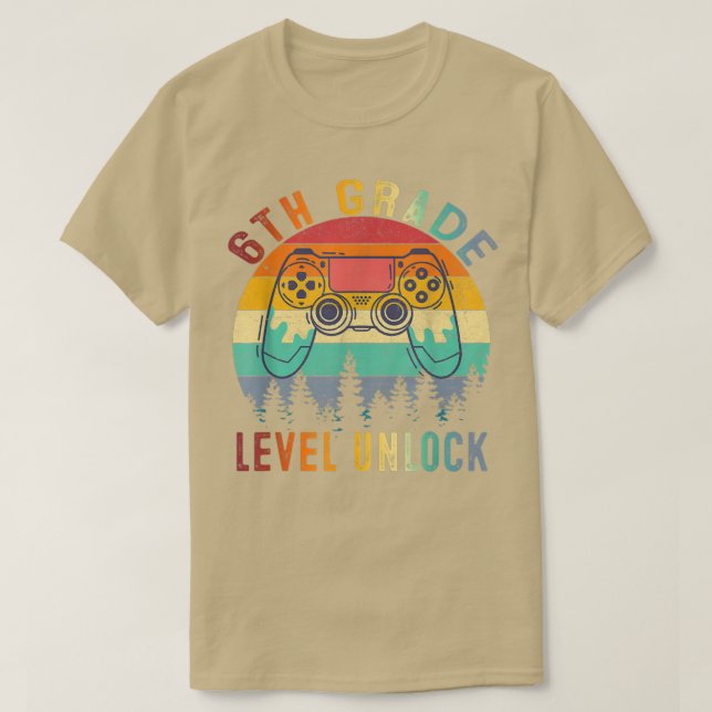 6e Klass Back to school 6e Klass  T Shirt (Design framsida)