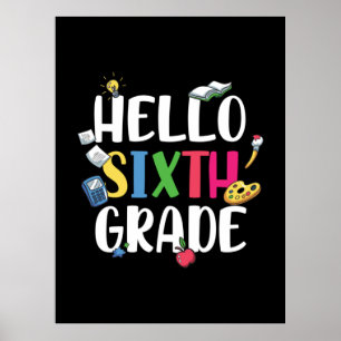 6e Klass Lärare Hej 6e Klass Poster