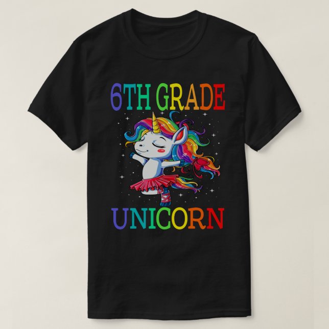 6E Klass Squad Back to school Lärare TShirt Uni T Shirt (Design framsida)