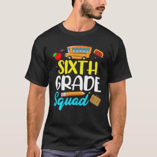 6e Klass-torglärare vid Student Hej tillbaka till T Shirt