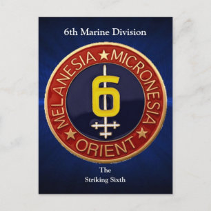 6e Mar Div Vykort
