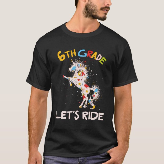 6e sjätte Klass återgår till Sc. T Shirt (Framsida)