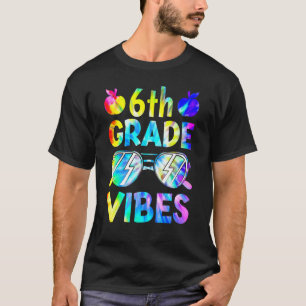 6e sjätte Klass Vibes Back to school Lärare Kid T Shirt