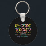 6th Grade Teacher Back To School Funny Definition  Nyckelring<br><div class="desc">6th Grade Teacher Back To School Funny Definition Tie Dye</div>