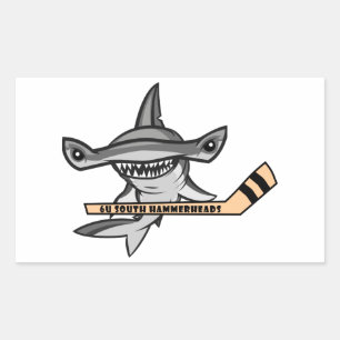 6U Hammerhead Vår 2022 Classic Round Sticker Rektangulärt Klistermärke