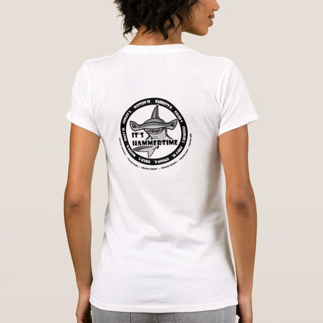 6U South Hammerhead Vår 2022 T Shirt (Baksida)