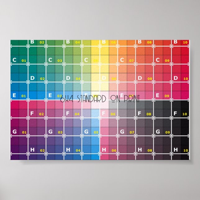 6x4-utskrift poster (Framsidan)