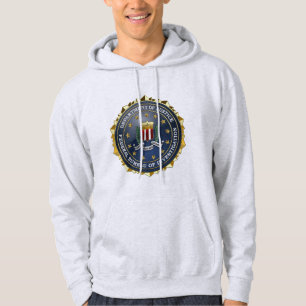 [700] FBI Speciell Edition Sweatshirt Med Luva