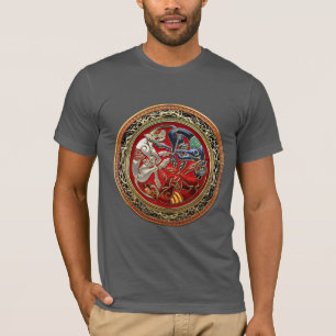 [700] Kortfristiga fordringar - tre Hundar på Guld Tee Shirt