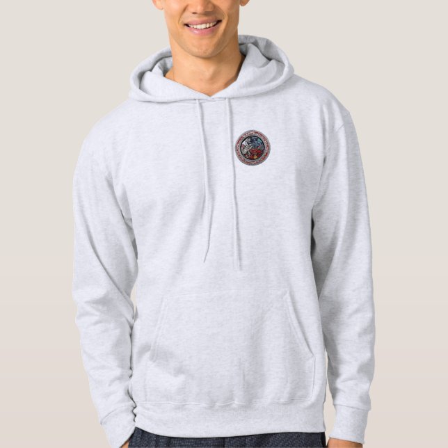 [700] Kortfristiga fordringar - tre Hundar på Silv Hoodie (Framsida)