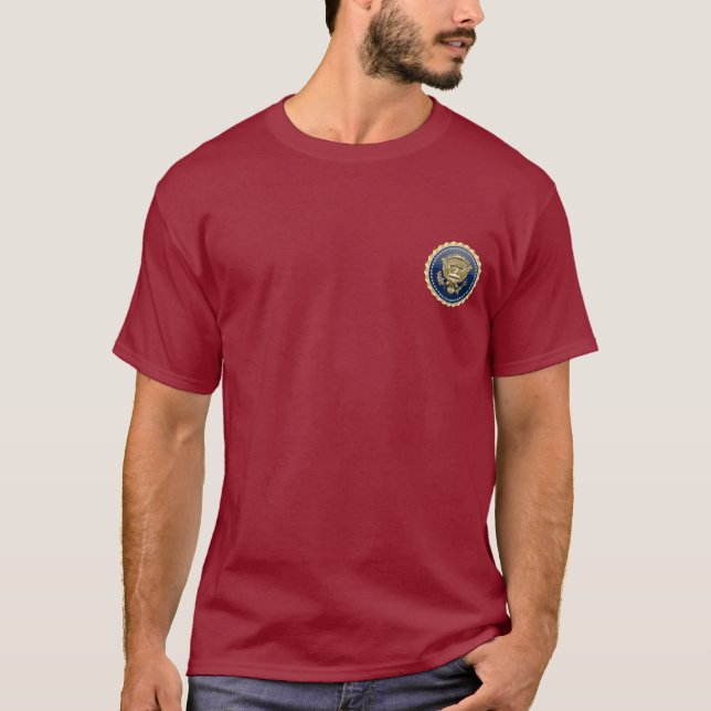 [700] Presidents- serva emblem [PSB] Tee (Framsida)
