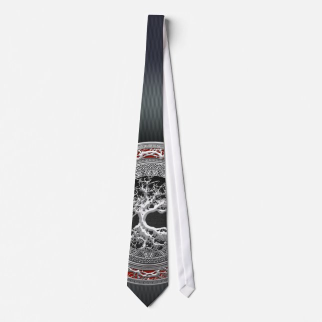 [700] Treasure Trove: Celtic Livets träd [Silver] Slips (Framsida)