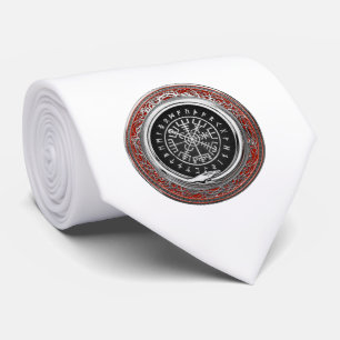 [700] Vegvisir - Viking Silver Magic Runic Compass Slips