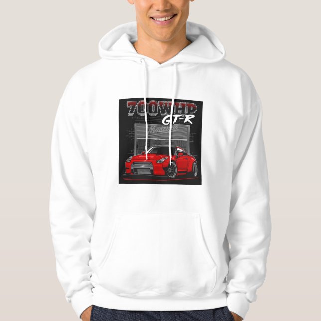 700 WHP R35 GTR HOODIE (Framsida)