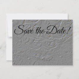 7060-E-Embossed Bouquet & Ringar Vykort