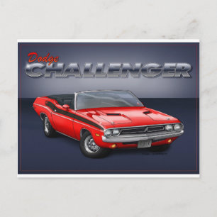 70-72 Challenger Vykort
