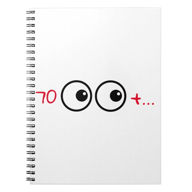 70+ ANTECKNINGSBOK (Framsidan)