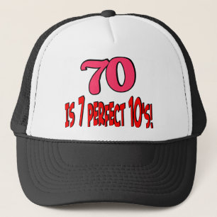 70 är 7 perfekta 10's (ROSOR) Keps