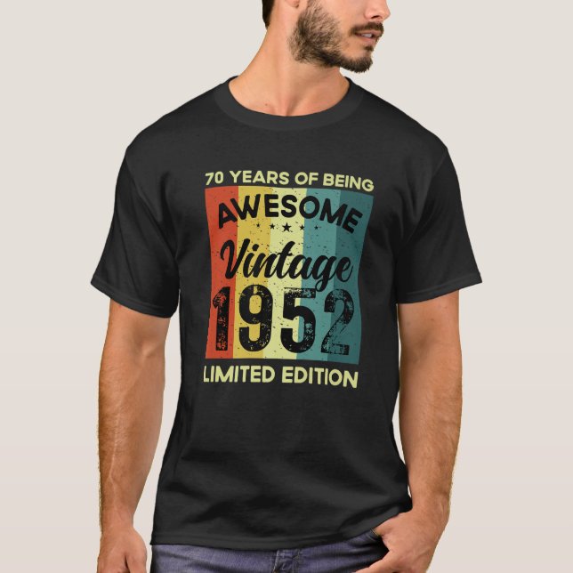 70 år efter att ha varit Fantastisk T S Begränsada Shirt (Framsida)