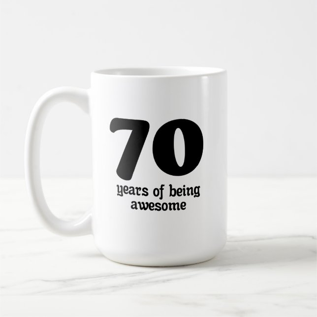 70 år efter fantastisk kaffemugg (Vänster)
