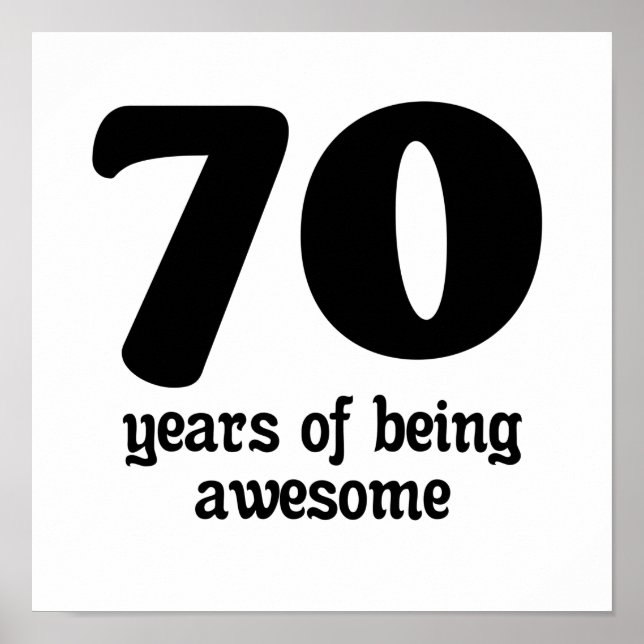 70 år efter fantastisk poster (Framsidan)