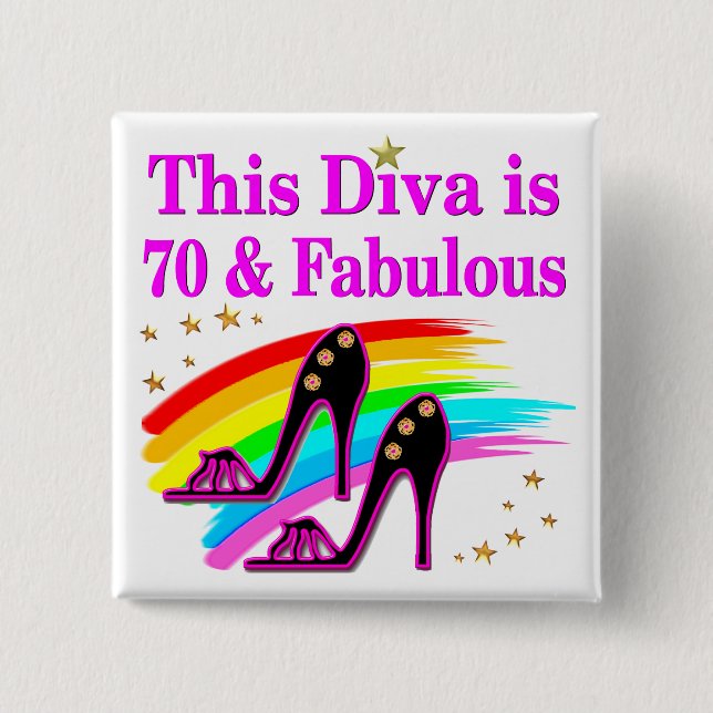 70 ÅR GAMLA HON QUEEN KNAPP (Framsida)