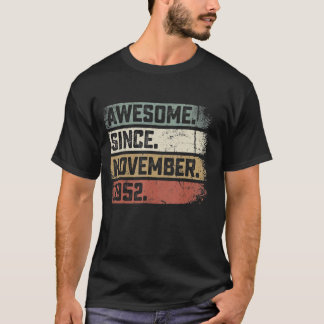 70 år gammal 70:e födelsedagen Fantastisk sedan no T Shirt