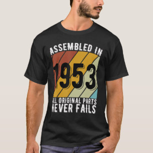 70 år gammal födelsedagsbil Fläkt, född 1953 70 Bi T Shirt