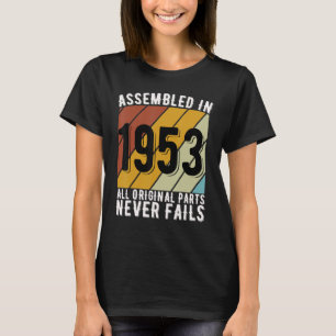 70 år gammal födelsedagsbil Fläkt, född 1953 70 Bi T Shirt