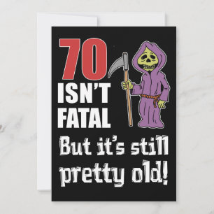 70 är inte ödesdigert, men gammal grej-reaper Inbj Inbjudningar