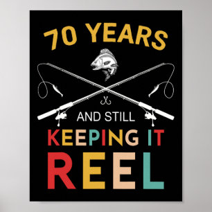 70 år och fortfarande 70:e födelsedagen F Poster
