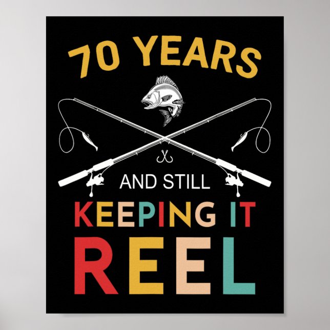 70 år och fortfarande 70:e födelsedagen F Poster (Framsidan)