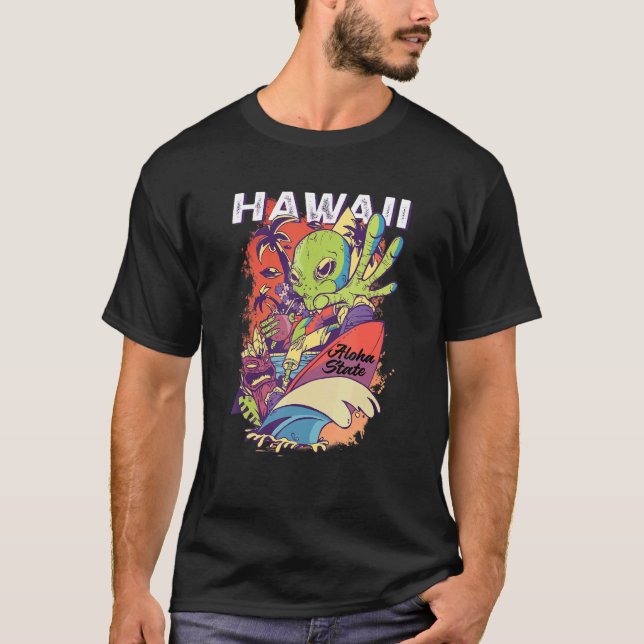 70 år Underbar Hawaii på Hawaiianska ön Handflatan T Shirt (Framsida)