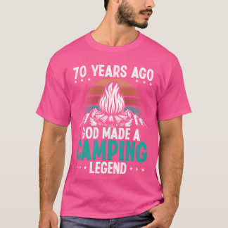 70-årig campinglegend Scout 70-årspresent Camper T Shirt