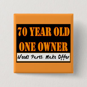 70 årigt, en ägare - behovsdelar, gör erbjudande knapp