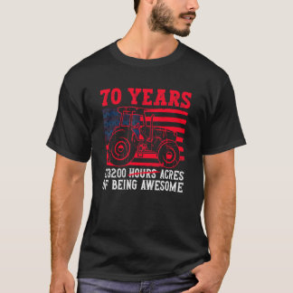 70 års ålder: 613200 Acres of Som Fantastisk-trakt T Shirt