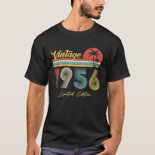 70 års gammal Vintage 1956 Begränsad utgåva 70 T Shirt