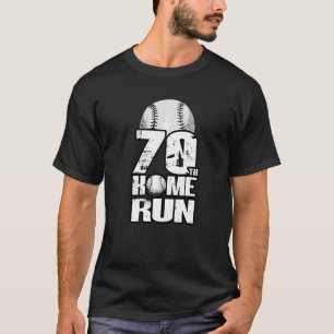 70 ÅRS Vintage Baseball 70:e födelsedagen T Shirt