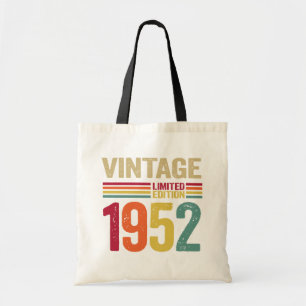 70 års Vintage för gamla gåvor 1952 70:e födelseda Tygkasse