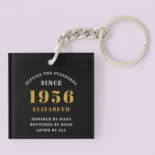 70-årsdag 1956 Svart Guld För Henne Personlig