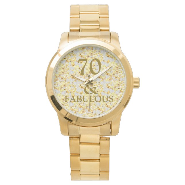 70-årsdag  armbandsur (Framsida)