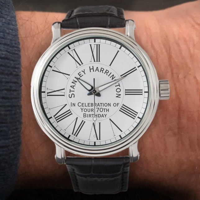 70-årsdag armbandsur (Skapare uppladdad)