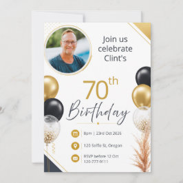 70-årsdag inbjudningar